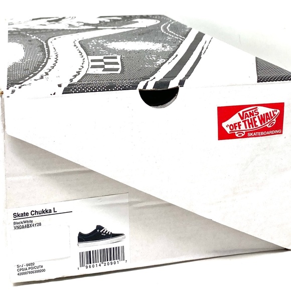 VANS Skate Chukka Low Shoe Womens Casual Sneaker Black Suede Canvas VN0A4BX4Y28 - Picture 11 of 12